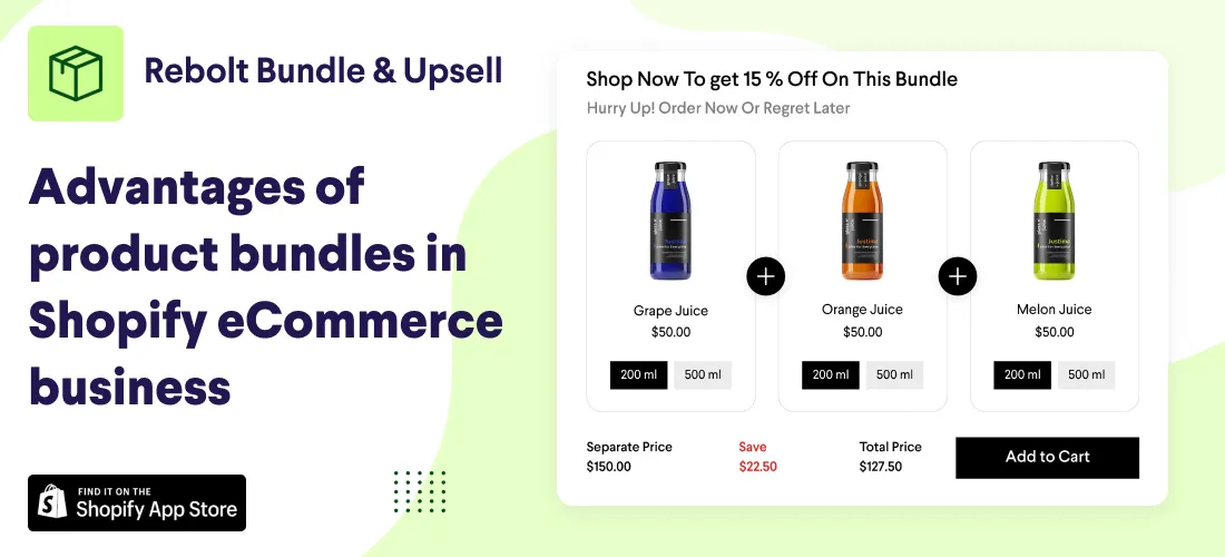 Shopify Plus strategic product bundling display - Shopify Plus Merchandising: The #1 AOV Engine [Product & Collections]