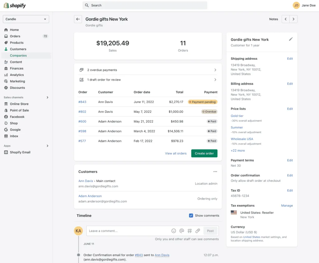 Streamlined B2B Shopify Plus checkout - 10 Ways to Slash B2B Cognitive Load & Boost Shopify Plus CRO