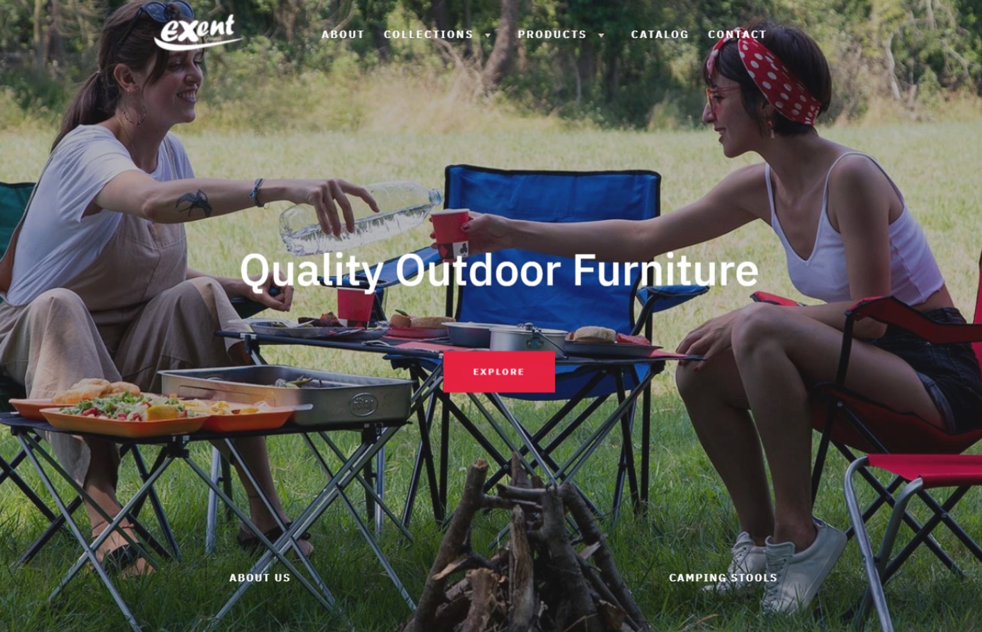 Exent Group Shopify corporate site